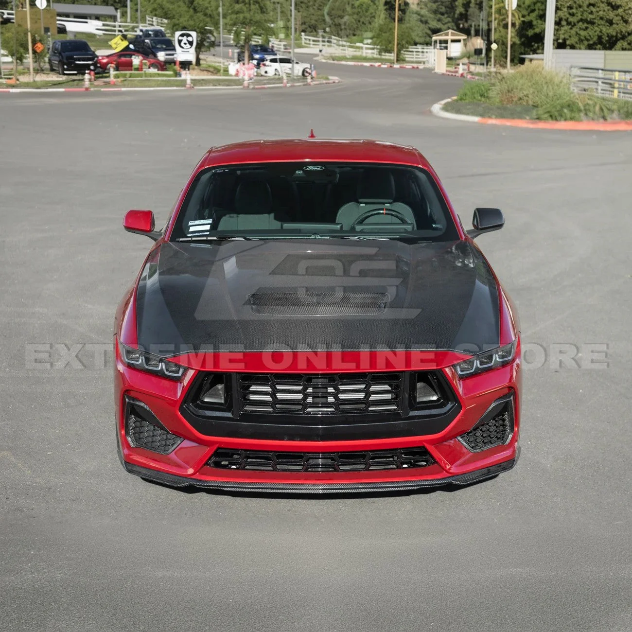 2024+ Ford Mustang Dark Horse Style Front Grille Insert - Image 32