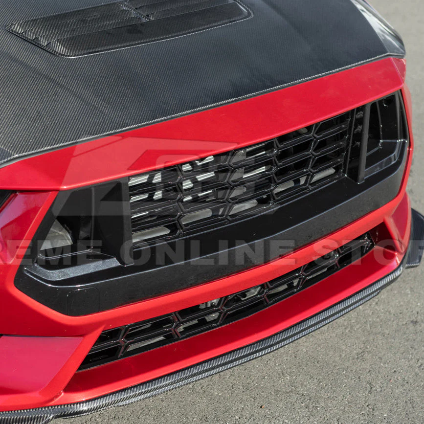 2024+ Ford Mustang Dark Horse Style Front Grille Insert - Image 35