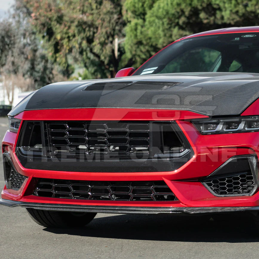 2024+ Ford Mustang Dark Horse Style Front Grille Insert - Image 49