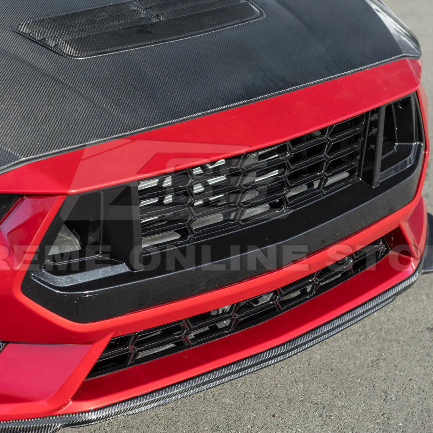2024+ Ford Mustang Dark Horse Style Front Grille Insert - Image 54