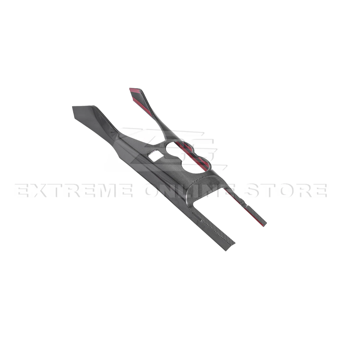 2024-Up Ford Mustang DRY CARBON FIBER All Inclusive Center Console Cover - Image 15