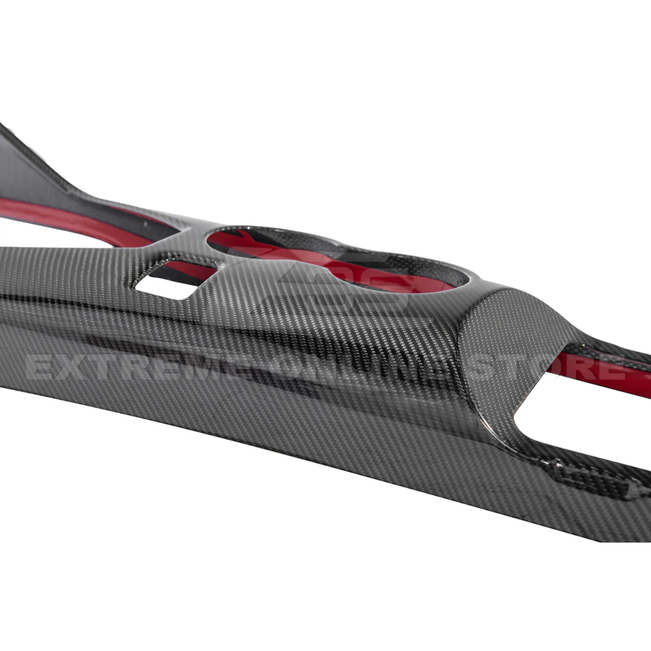 2024-Up Ford Mustang DRY CARBON FIBER All Inclusive Center Console Cover - Image 17