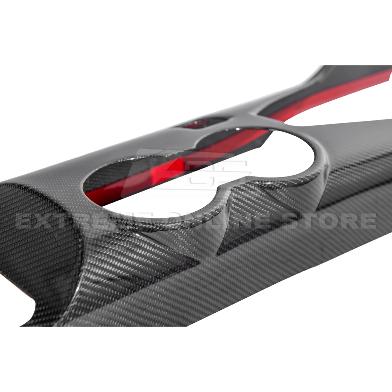 2024-Up Ford Mustang DRY CARBON FIBER All Inclusive Center Console Cover - Image 18