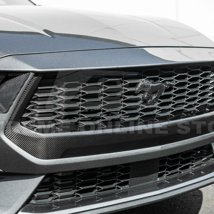 2024-Up Ford Mustang Center Grille Lower Trim Frame - Image 10