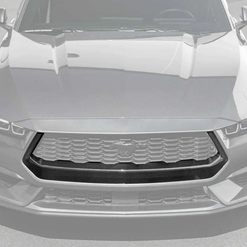 2024-Up Ford Mustang Center Grille Lower Trim Frame - Image 2