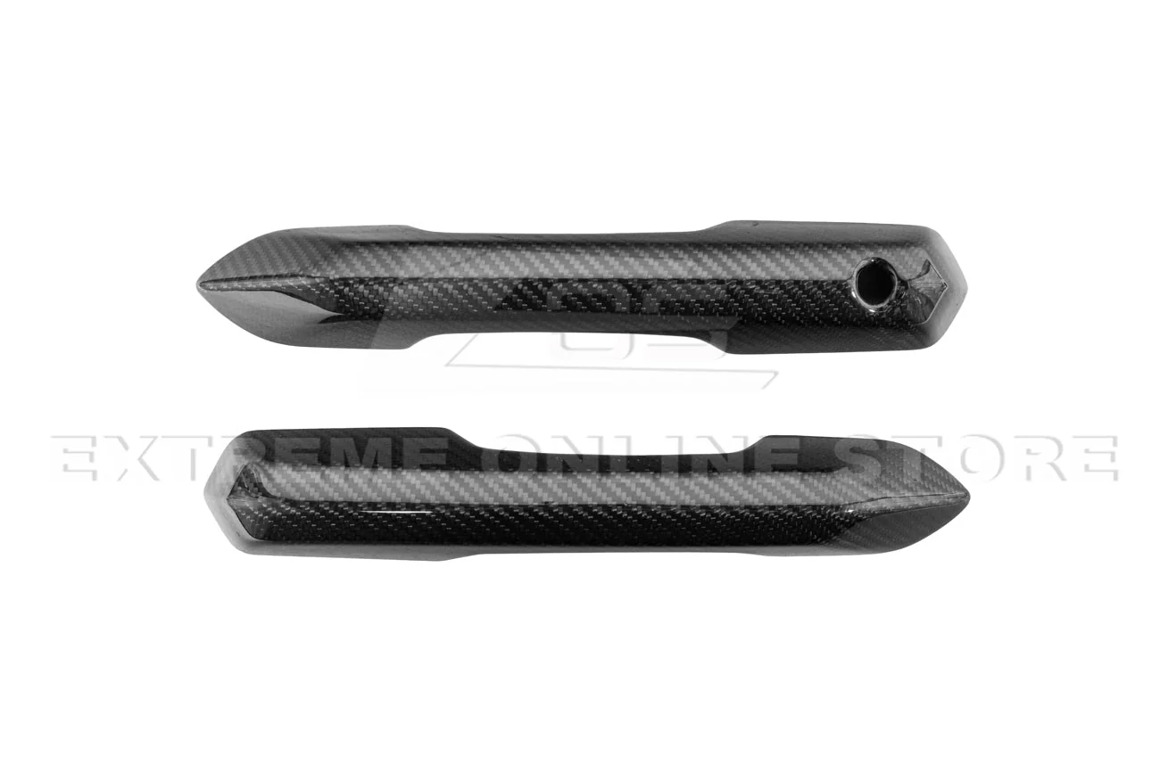 2024-Up Ford Mustang DRY CARBON FIBER Door Handle Cover - Image 10