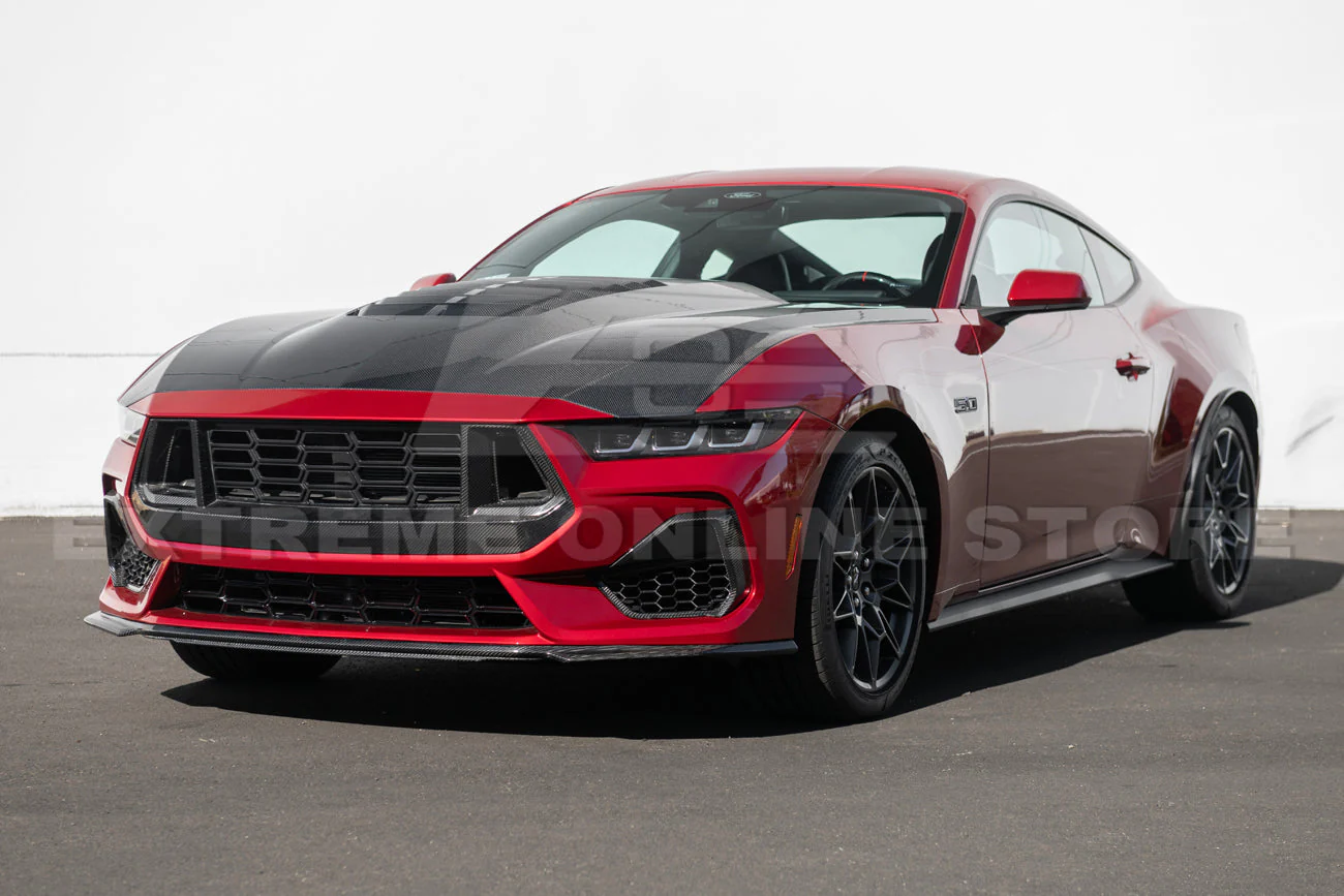 2024+ Ford Mustang GT500 Front Bumper Hood - Image 3