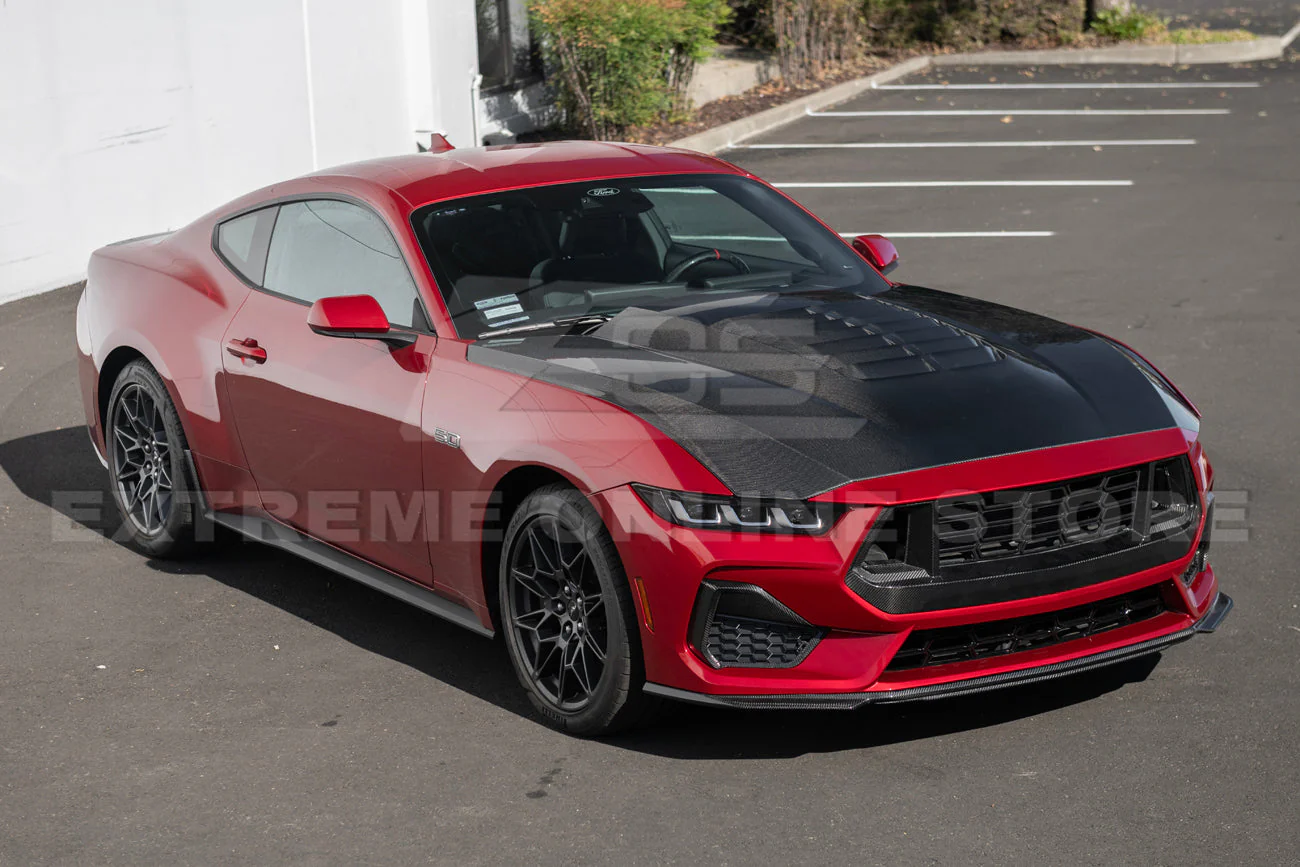 2024+ Ford Mustang GT500 Front Bumper Hood - Image 4