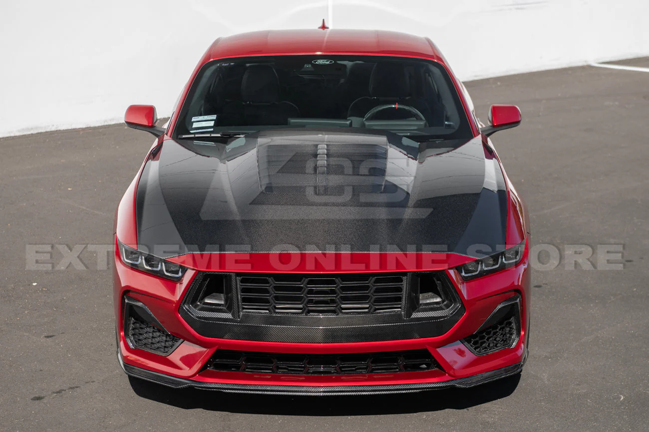 2024+ Ford Mustang GT500 Front Bumper Hood - Image 7
