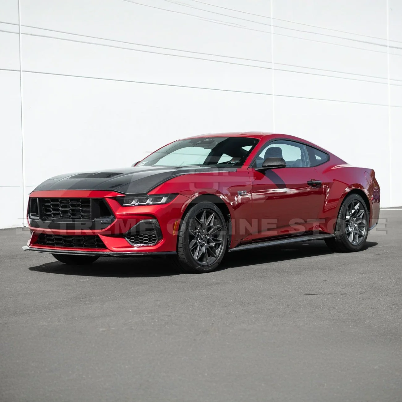 2024-Up Ford Mustang S650 Add-On Side Skirts Extension - Image 5