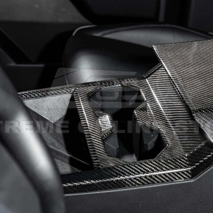 2024-Up Tesla Cybertruck Center Cup Holder Cover - Image 10