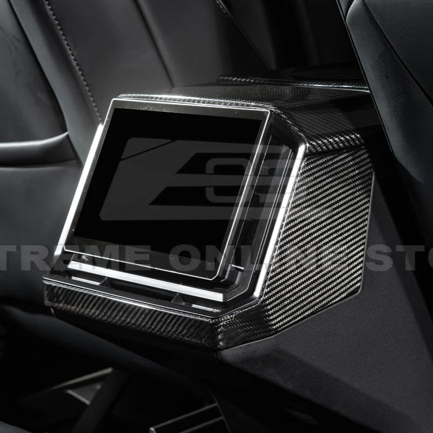 2024-Up Tesla Cybertruck Rear Display Cover - Image 4