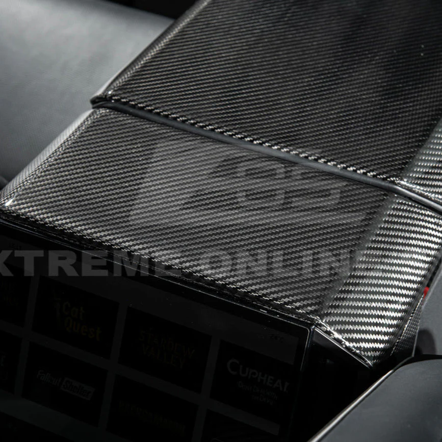 2024-Up Tesla Cybertruck Rear Display Upper Cover - Image 9