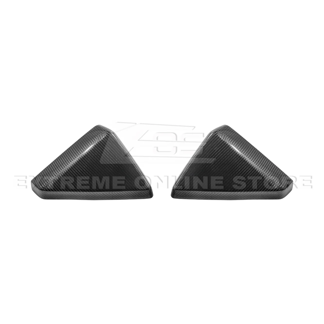 2024-Up Tesla Cybertruck Side Mirror Covers Pair - Image 18