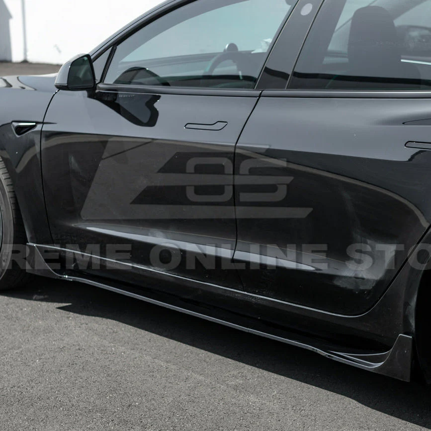 2024-Up Tesla Model 3 Highland Performance Body Kit - Image 19