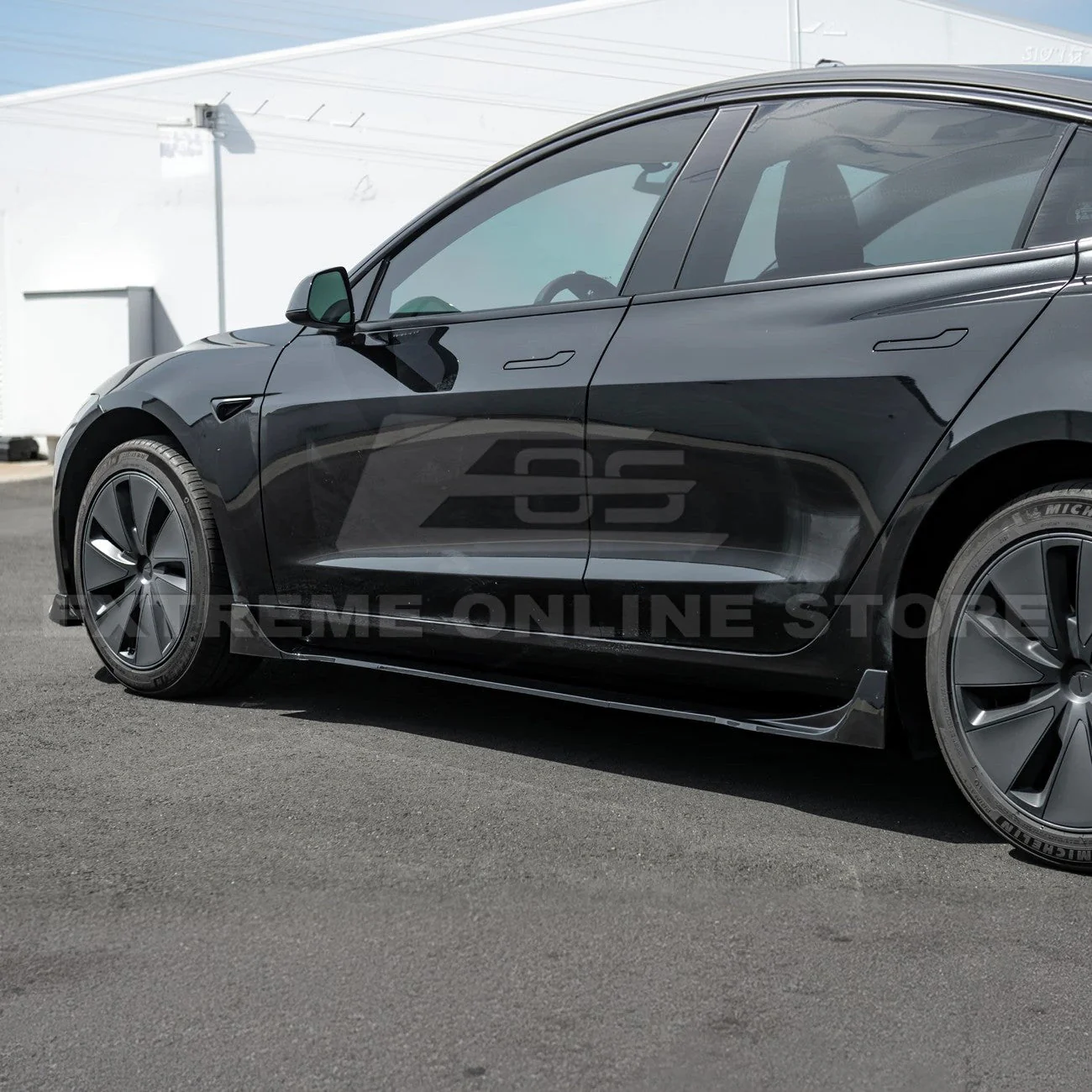 2024-Up Tesla Model 3 Sedan Track Style Body Kit - Image 12