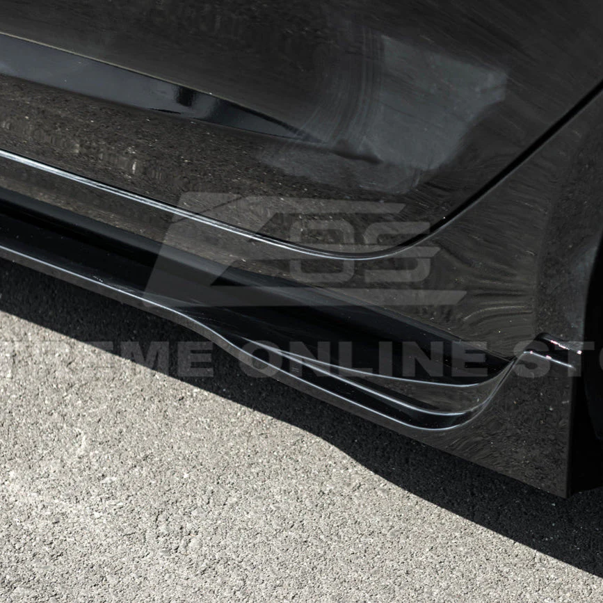 2024-Up Tesla Model 3 Performance Style Side Skirts Rocker Panel Pair - Image 9