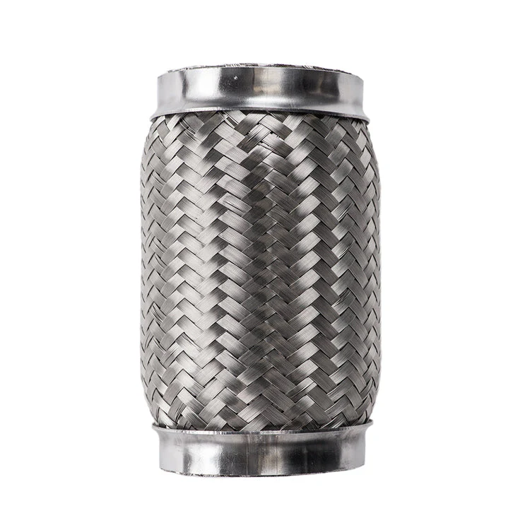 3.000" ID x 8" Long Flex Coupling (Interlock Liner) 304 Stainless - Image 2