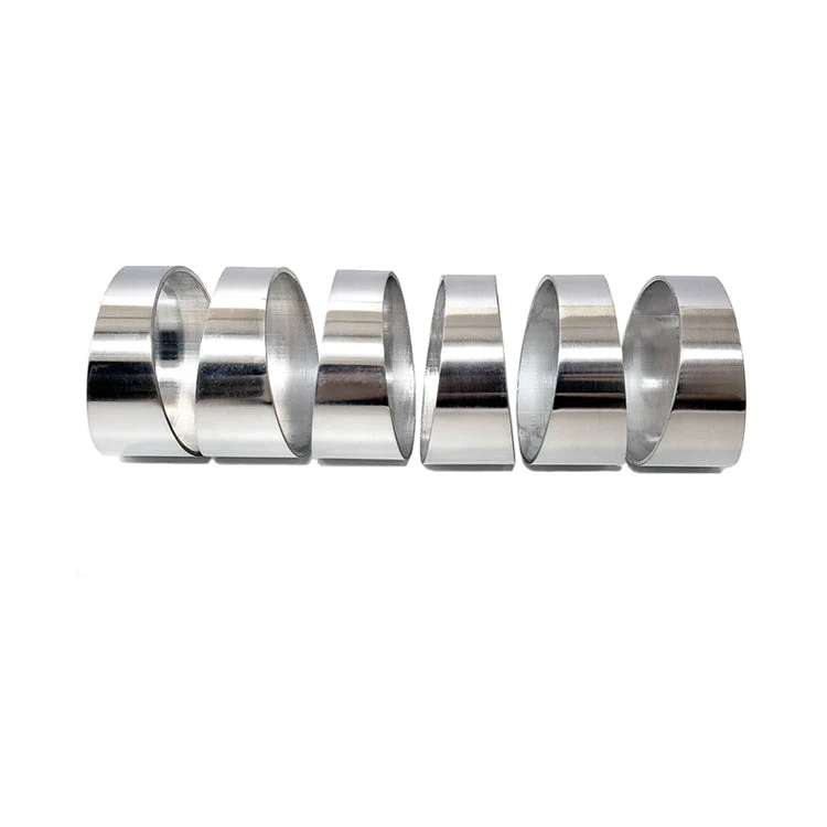 3.500" 16ga Long Radius (1.5D) Pie Cut - Polished OD - Aluminum (90° Bend - 6 Pieces Total)