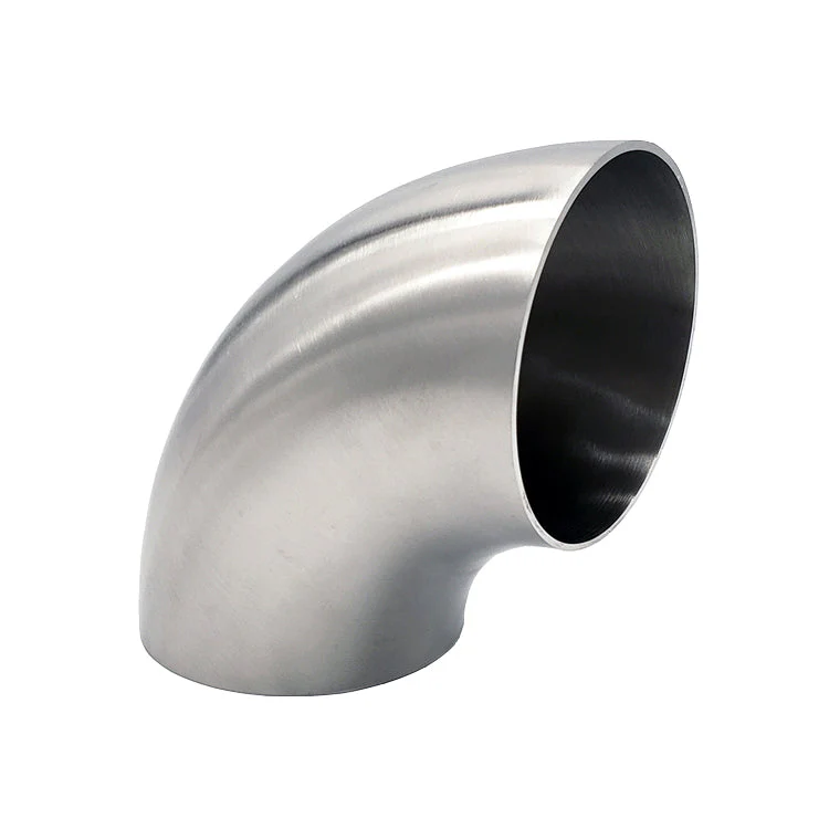 3.500" OD x 0.047" (1.2mm) Tight Radius 90° Mandrel Bend - (3.500" CLR) - CP1 Titanium