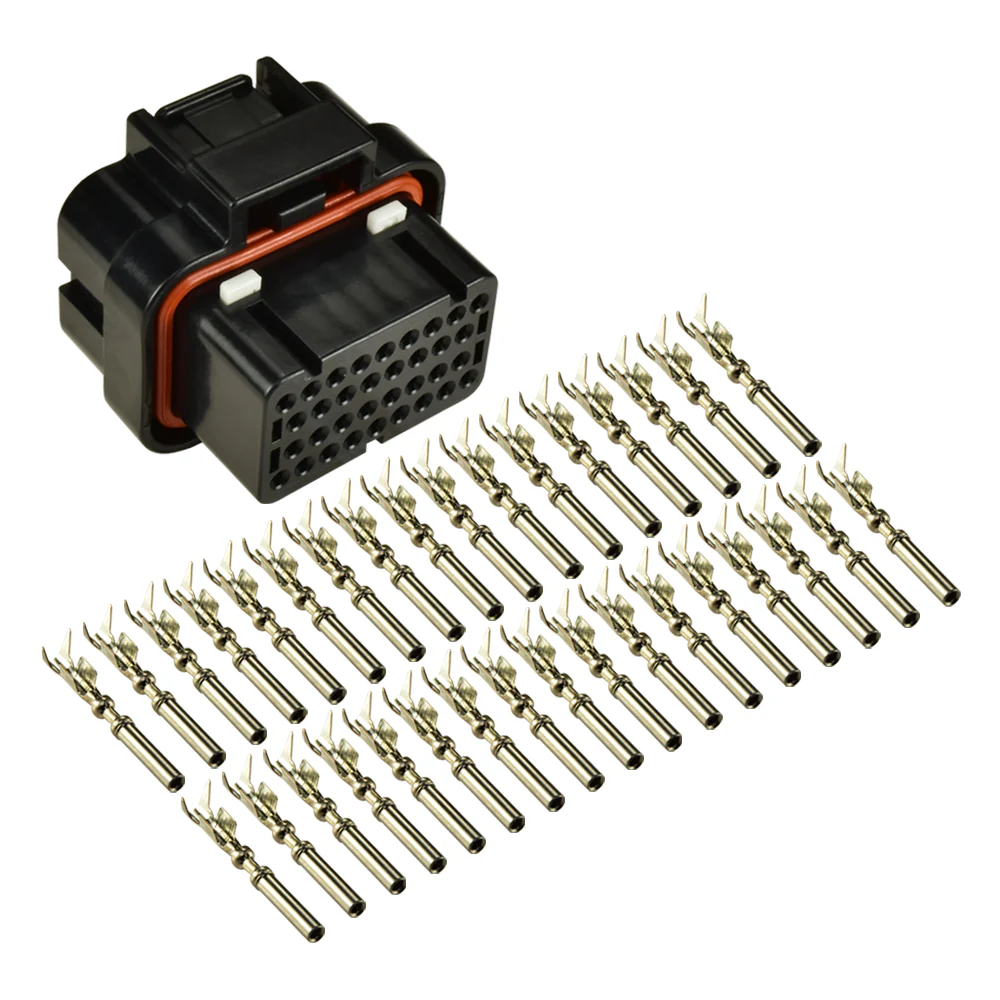34-Way Connector Kit for MoTeC M142 ECU", "Connector C (24-20 AWG)