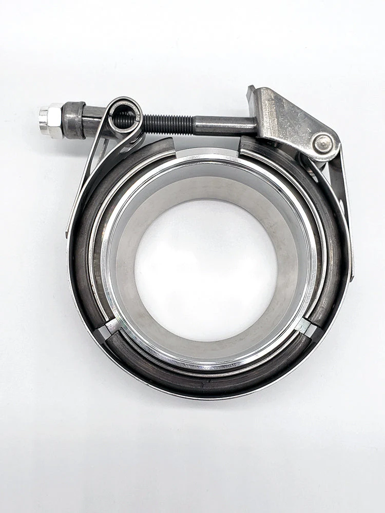 4.500" x 4.000" Reducing V-Band Assembly "Male/Female" 304 Stainless - Quick Release Clamp - Image 3