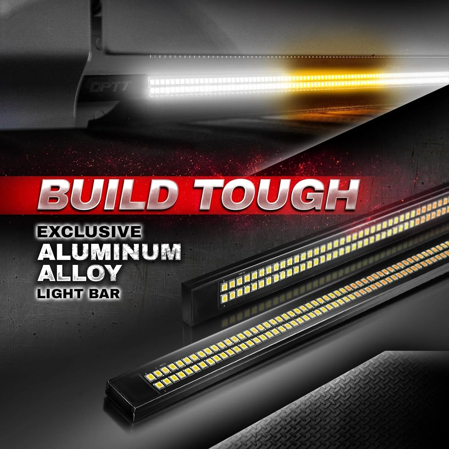 60-Inch Double Row LED Tailgate Warning Light Bar - Image 6