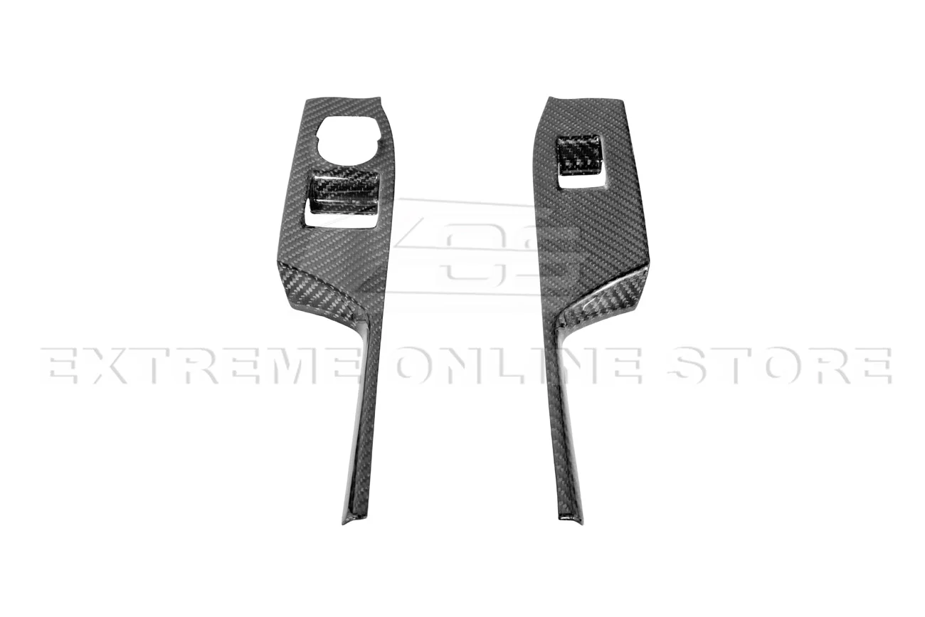 2019-24 Camaro Dry Carbon Fiber Door Glass Lifting Panel Cover - Image 7