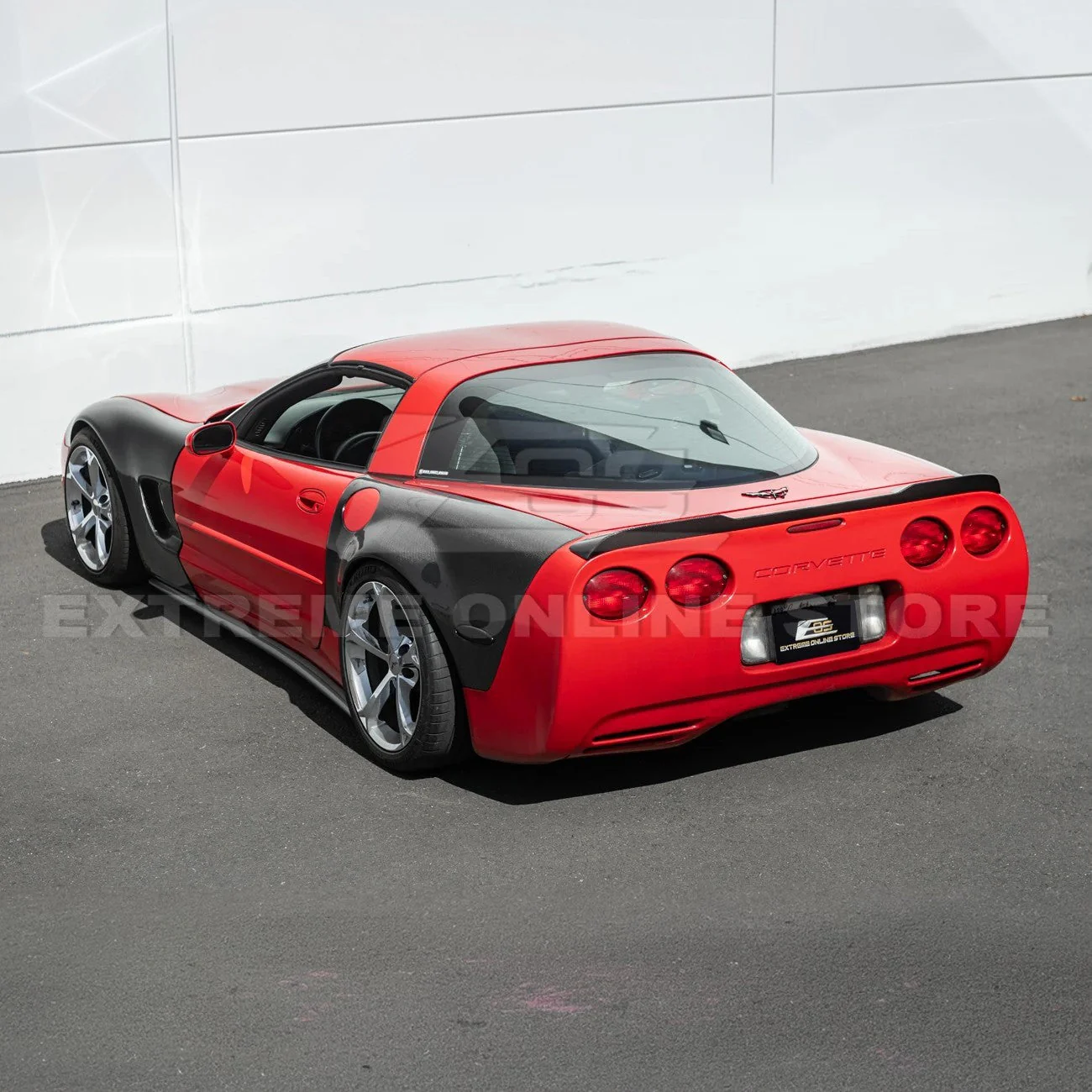 1997-04 Corvette C5 ZR1 Front Vented Lip Side Skirts Rear Spoiler - Image 41