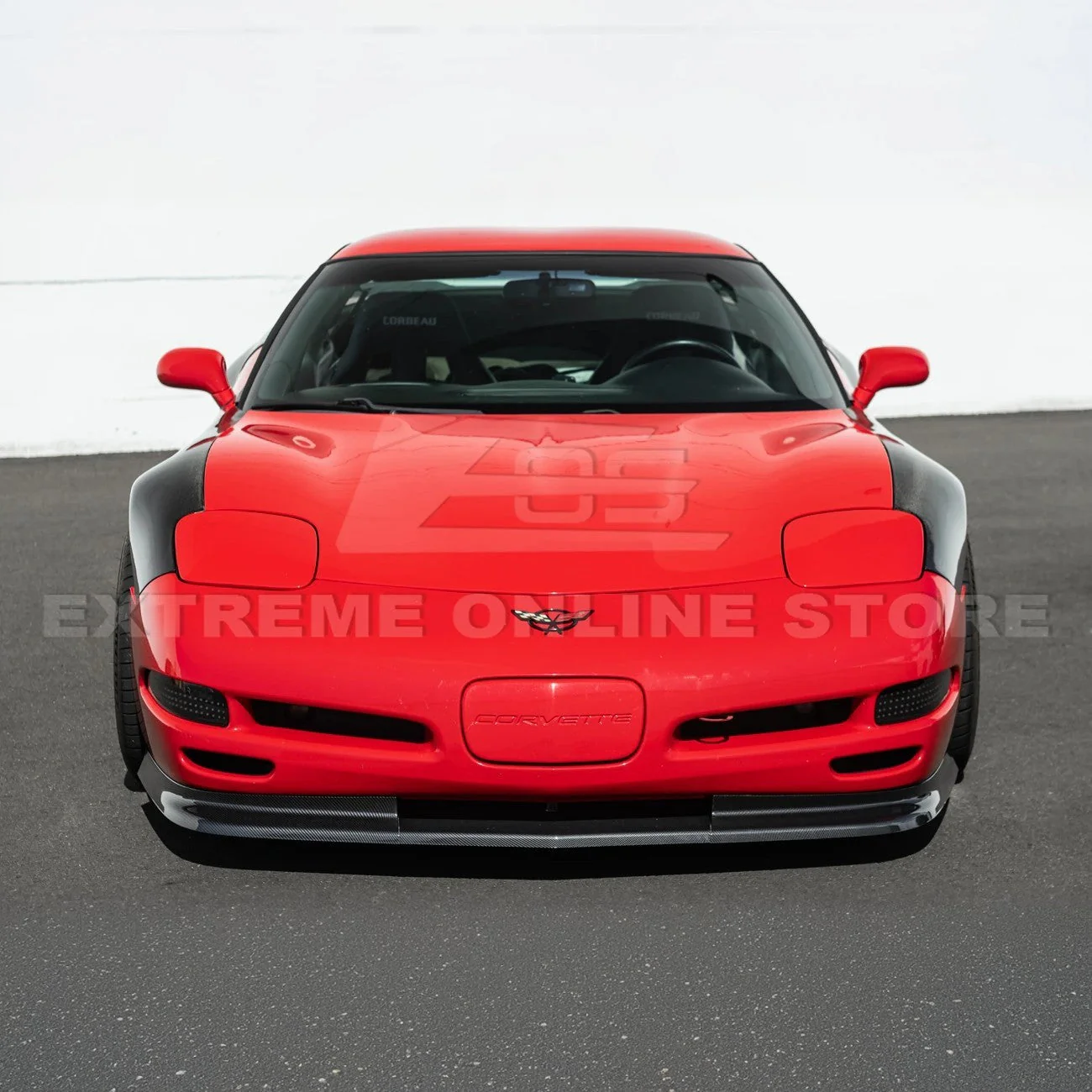 1997-04 Corvette C5 ZR1 Front Vented Lip Side Skirts Rear Spoiler - Image 43