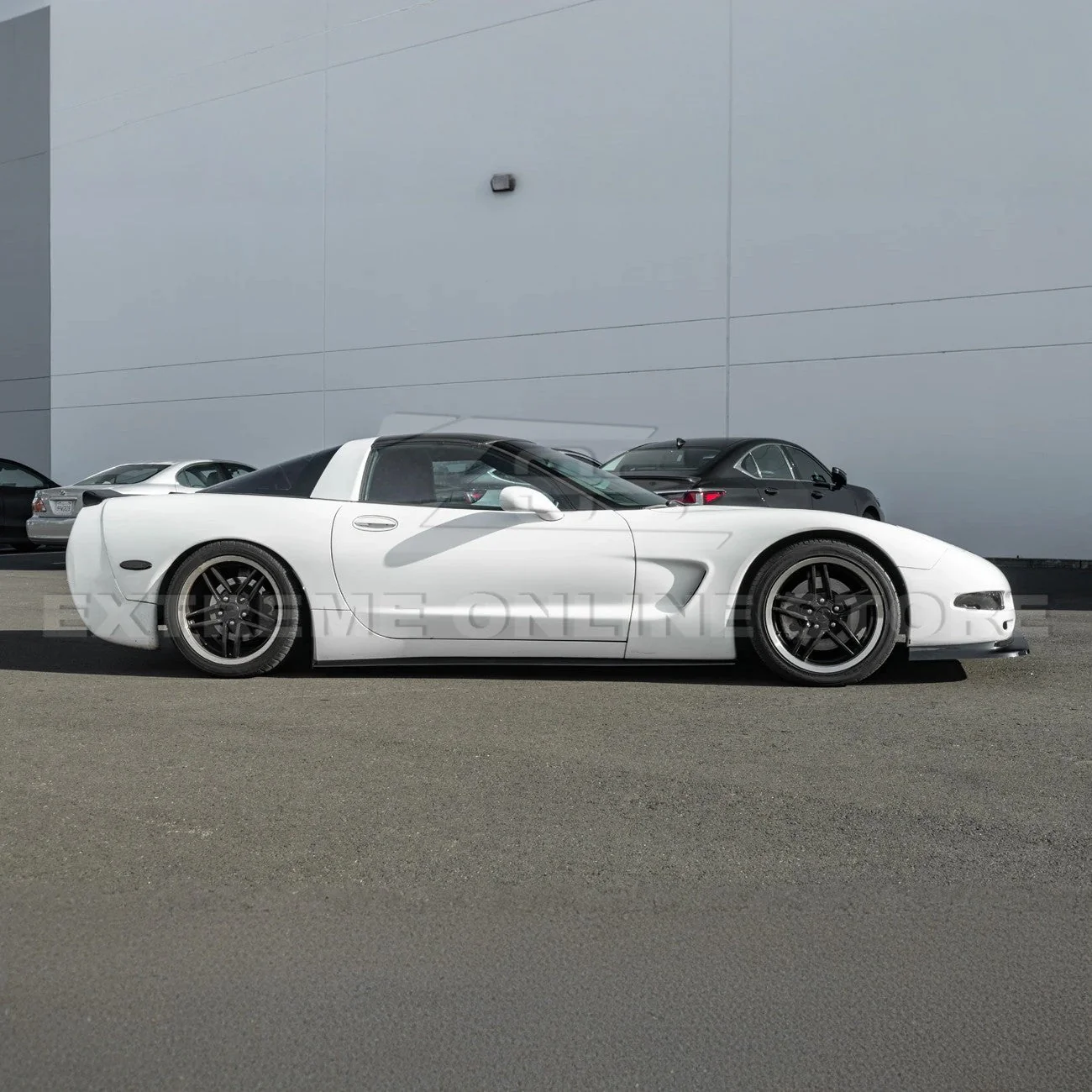 1997-04 Corvette C5 ZR1 Front Vented Lip Side Skirts Rear Spoiler - Image 5