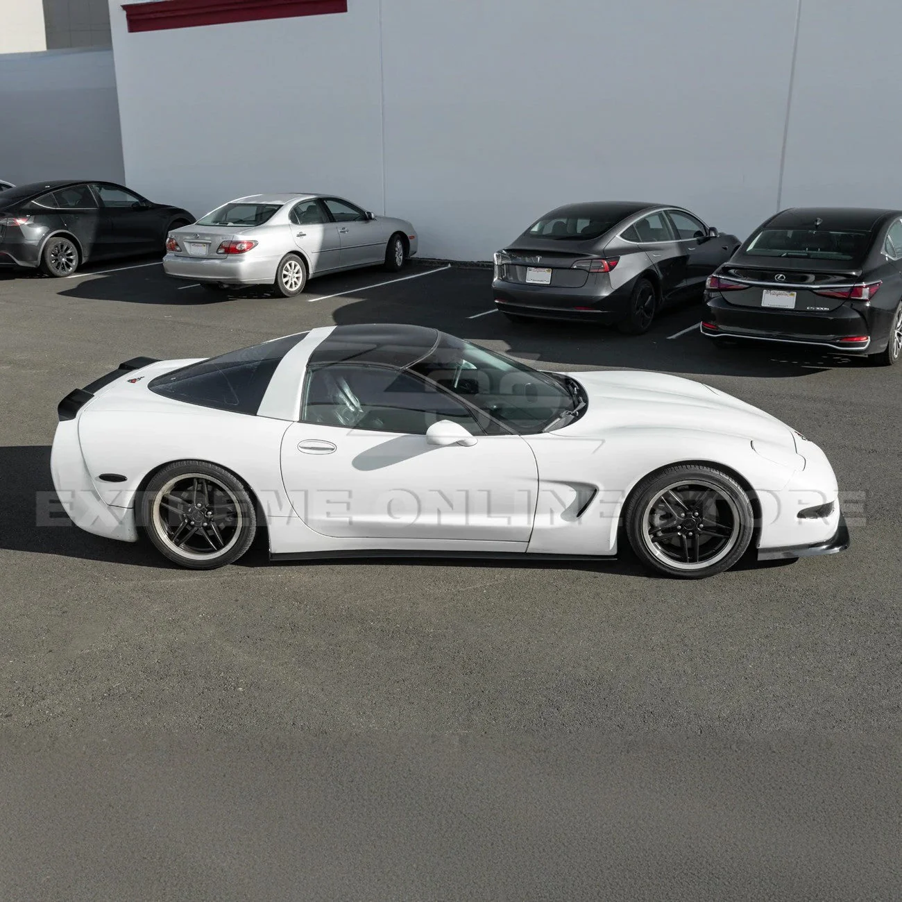 1997-04 Corvette C5 ZR1 Front Vented Lip Side Skirts Rear Spoiler - Image 6