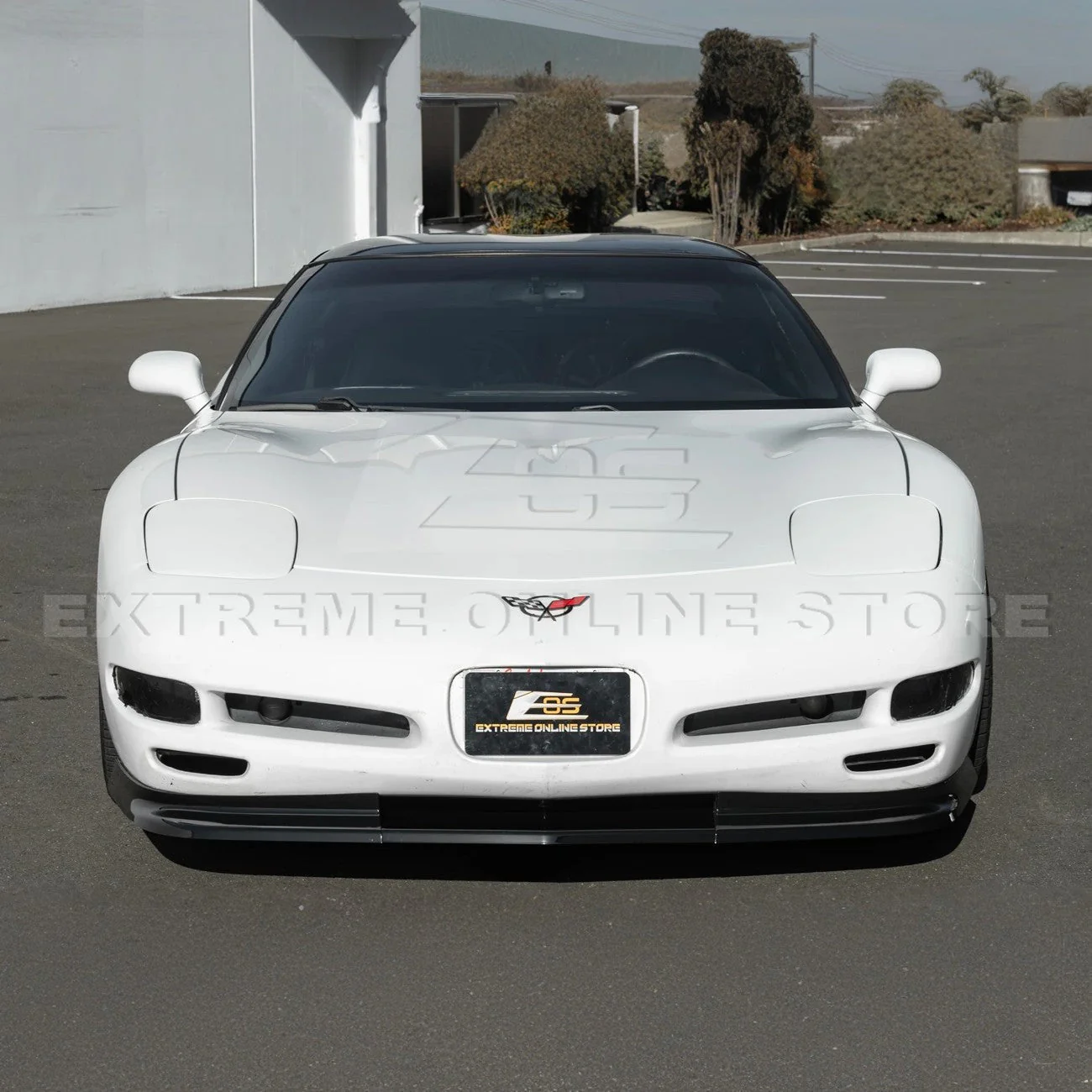 1997-04 Corvette C5 ZR1 Front Vented Lip Side Skirts Rear Spoiler - Image 7