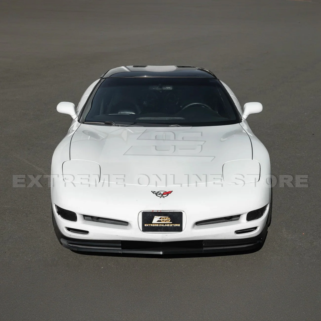 1997-04 Corvette C5 ZR1 Front Vented Lip Side Skirts Rear Spoiler - Image 8