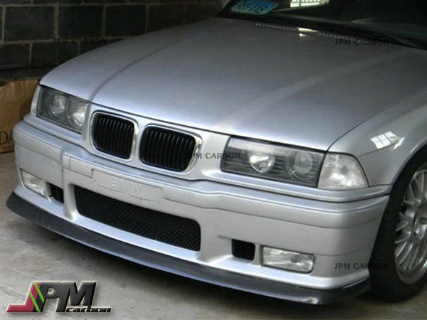AC Style Carbon Fiber Front Bumper Add-on Lip Fits For 1992-1998 BMW E36 M3 Only - Image 2
