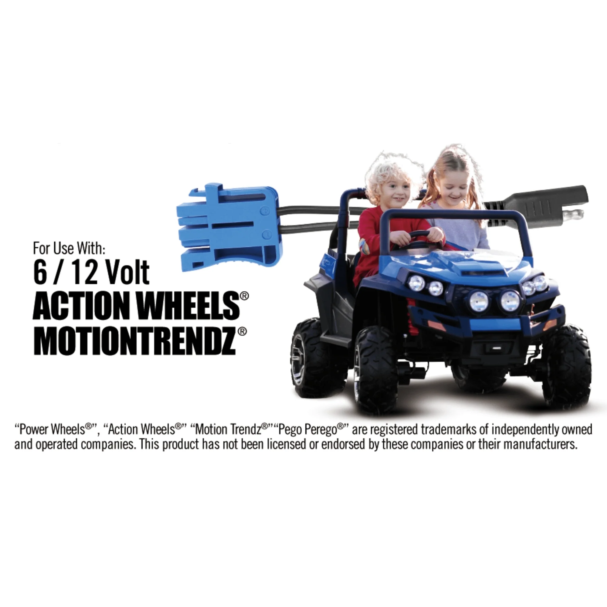Accessory Cable for 12V / 6V Peg Perego Ride-on Toys - Image 2