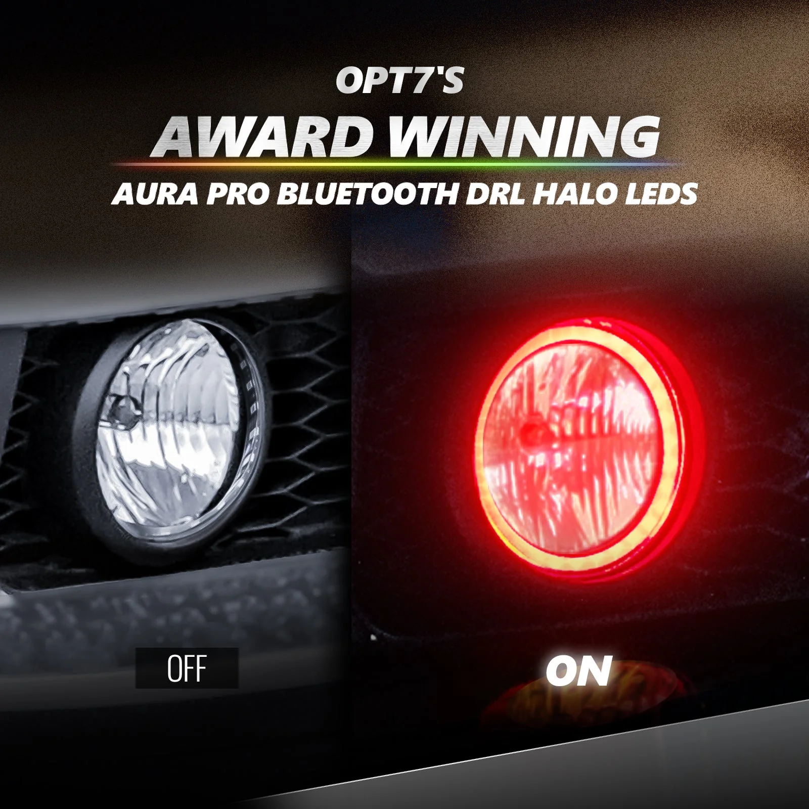 AURA 5th gen (S197) Mustang Bundle: RGB Halo O rings + Grille + Interior w- Bluetooth APP and Remote Controlled - Image 15