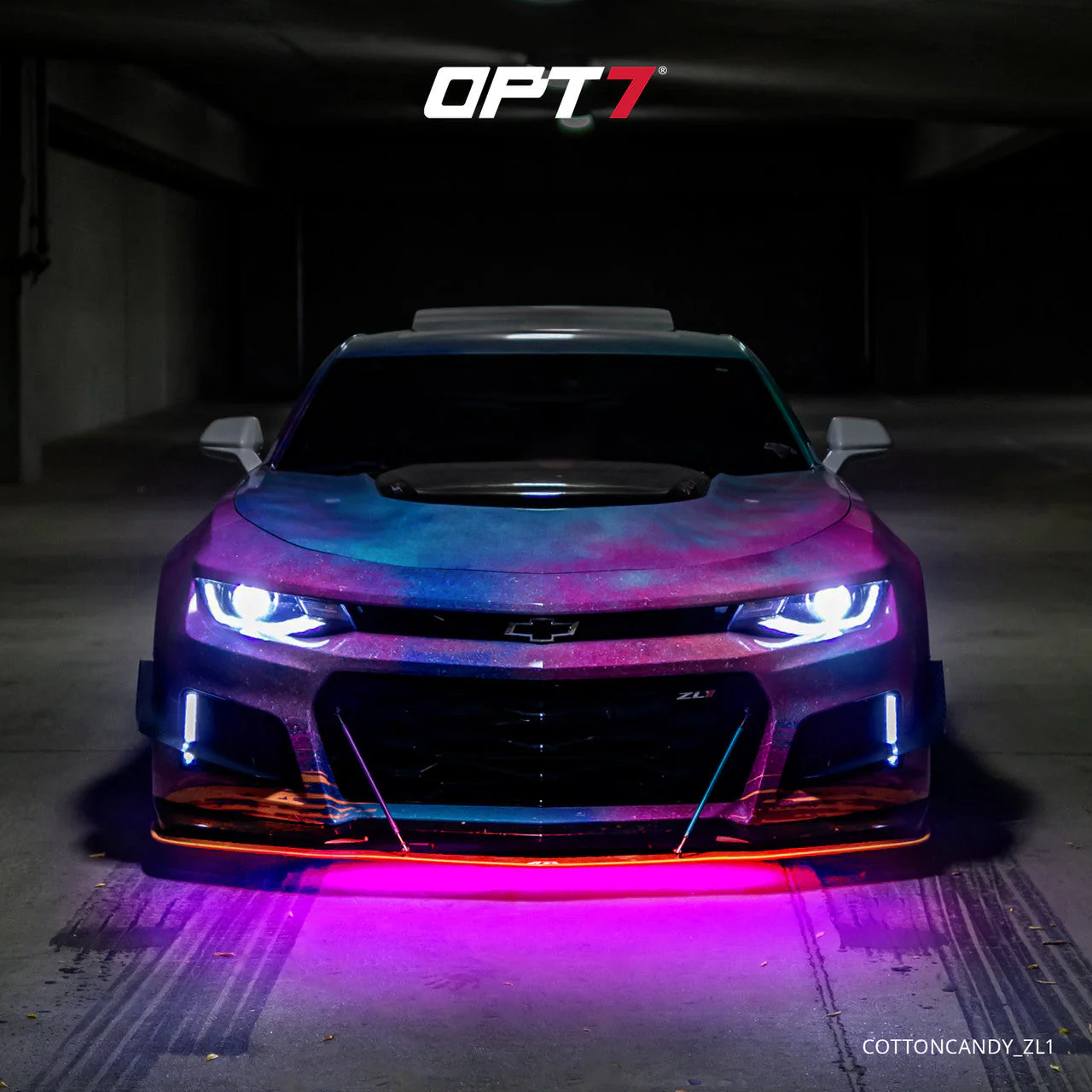 AURA LED Lighting Kit Triple Bundle (Halo + Interior + Underglow) for Dodge Challenger - Remote Control - Image 12