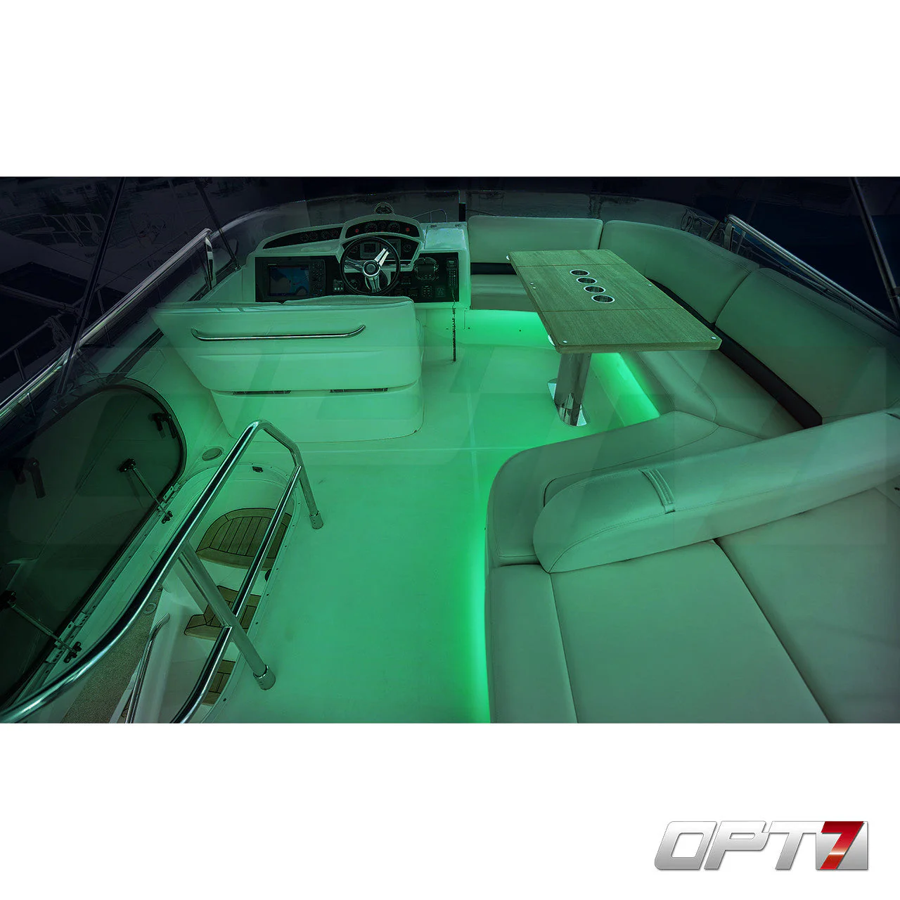 AURA PRO Boat Interior LED Lighting Kit 4 x 48-Inch Multi-Color Strips - Bluetooth Enabled APP Full Color Spectrum - Image 10