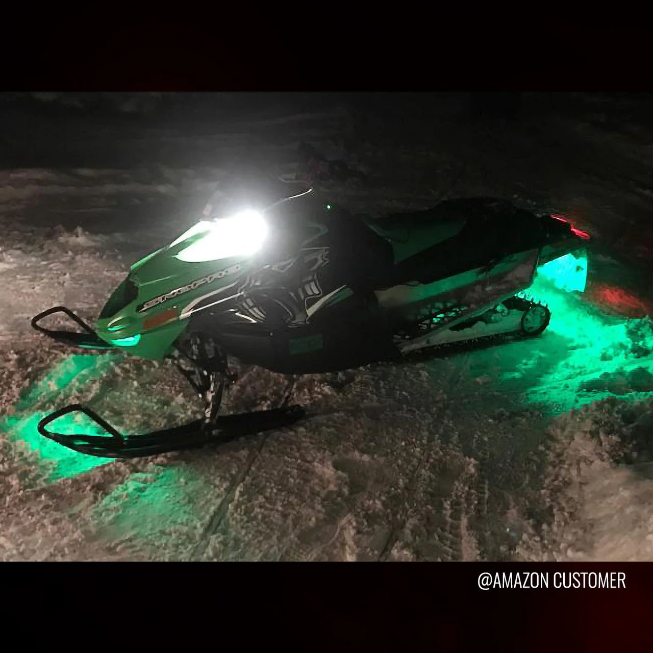 AURA PRO Snowmobile Underbody Glow LED Lighting Kit - Bluetooth Enabled APP - Full Color Spectrum - Image 10