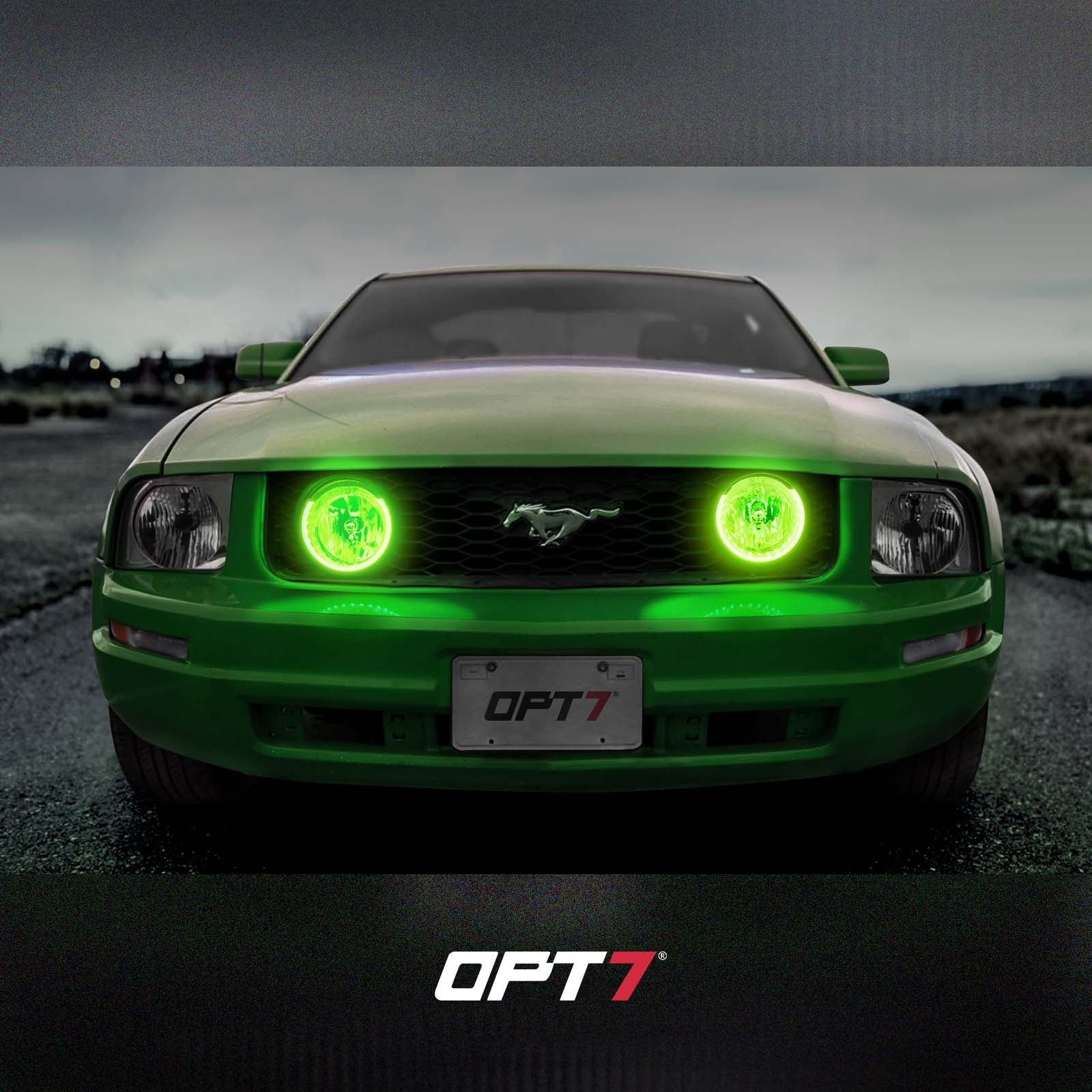 AURA Remote Control Day Time Running Light DRL Halo RGB for Ford Mustang 2005-2014 - Install Friendly - Image 10