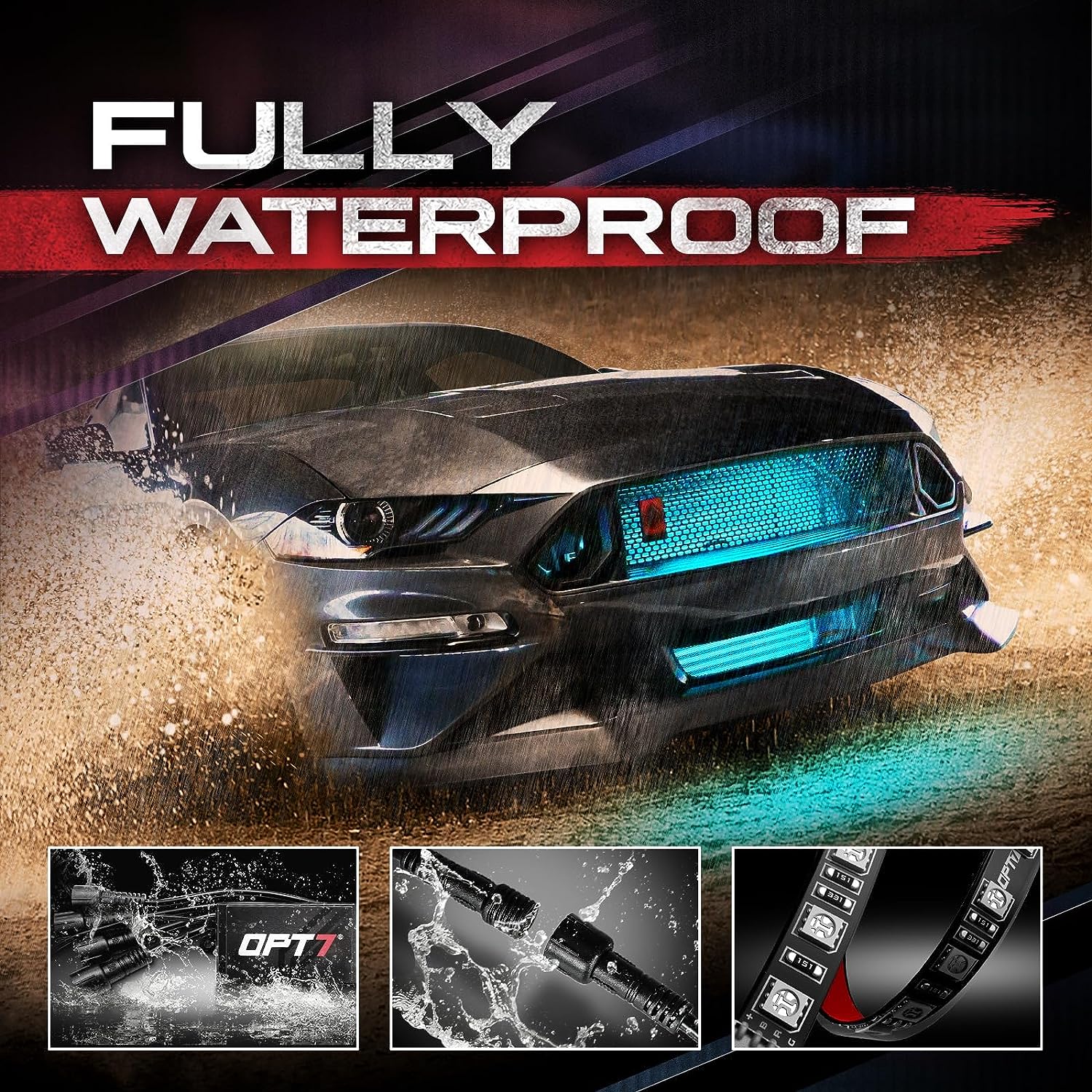 AURA Under The Hood Bundle ( Interior LED Kit + Engine Bay LED Kit + Grille LED Kit ) - Remote Control - Image 12