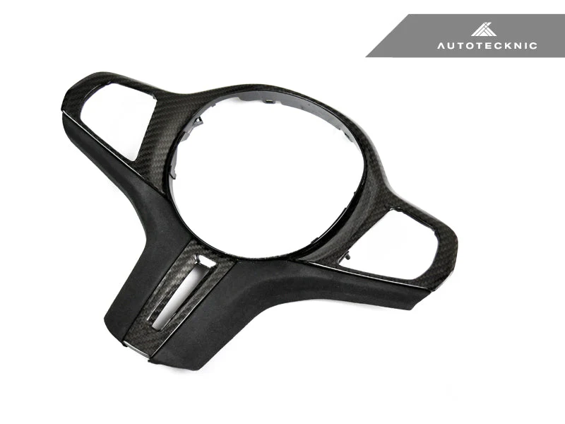 AutoTecknic Carbon Alcantara Steering Wheel Trim - G42 2-Series