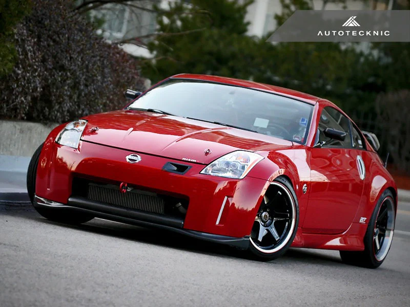 AutoTecknic Carbon Fiber Air Duct - Nissan 350Z 03-06 (VQ35DE) - Image 2
