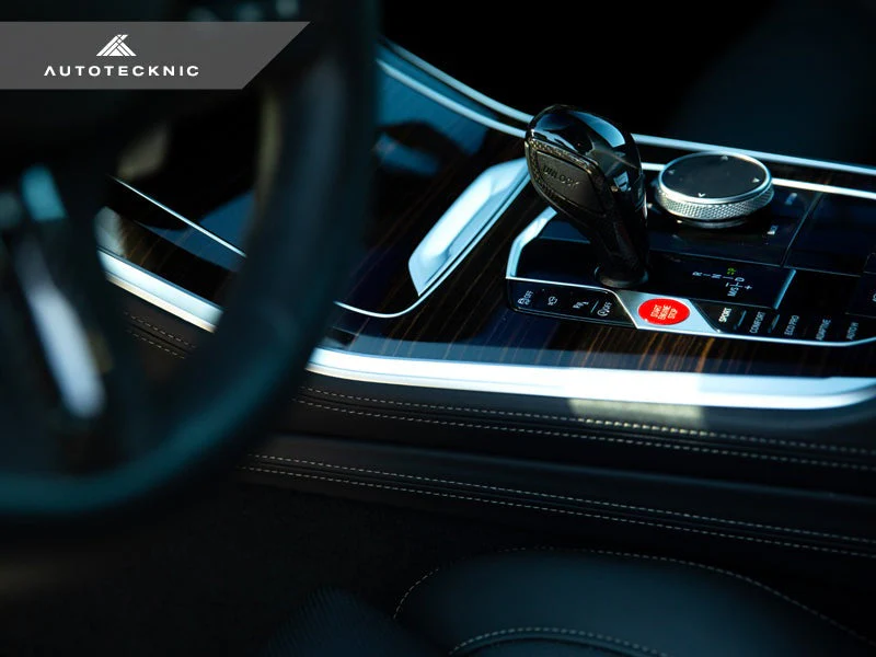 AutoTecknic Carbon Fiber Gear Selector Side Trims - G05 X5 | G06 X6 | G07 X7 - Image 3