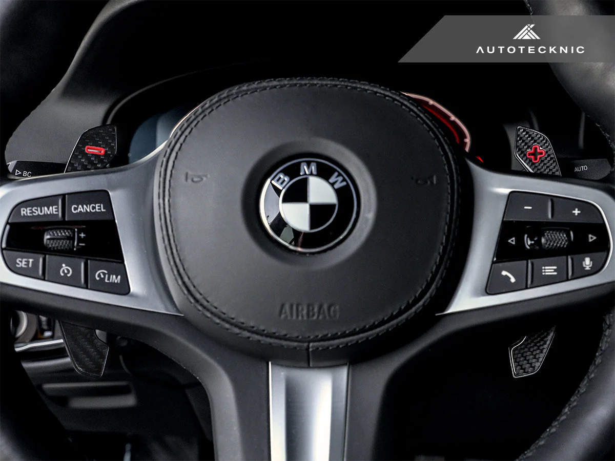 AutoTecknic Carbon Fiber Pole Position Shift Paddles - F95 X5M - Image 5