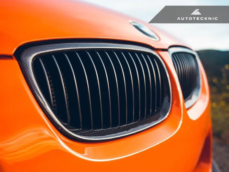 AutoTecknic Carbon Front Grille Set - E92/ E93 3-Series Pre-LCI (Including E9X M3) - Image 3