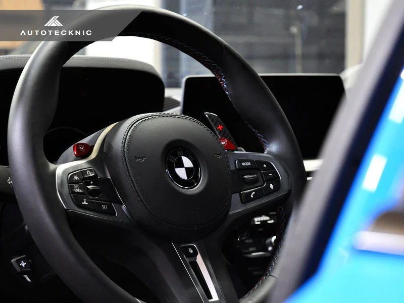 AutoTecknic Dry Carbon Battle Version Shift Paddles - F97 X3M | F98 X4M - Image 2