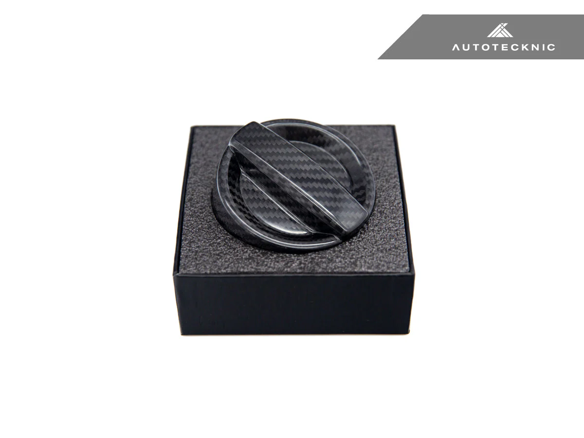 AutoTecknic Dry Carbon Competition Oil Cap Cover - E65/ E66 7-Series - Image 5