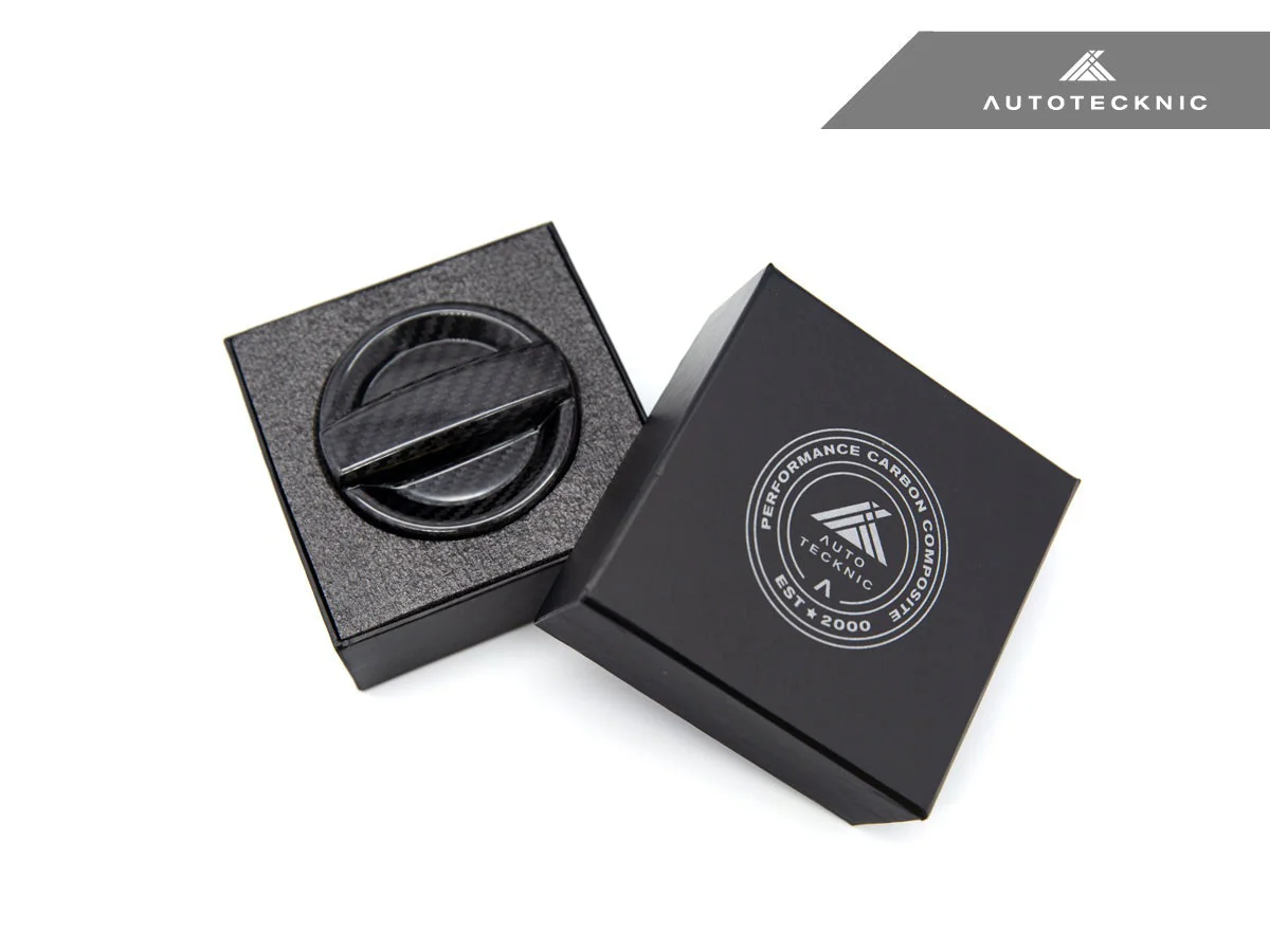 AutoTecknic Dry Carbon Competition Oil Cap Cover - E90/ E92/ E93 3-Series - Image 2